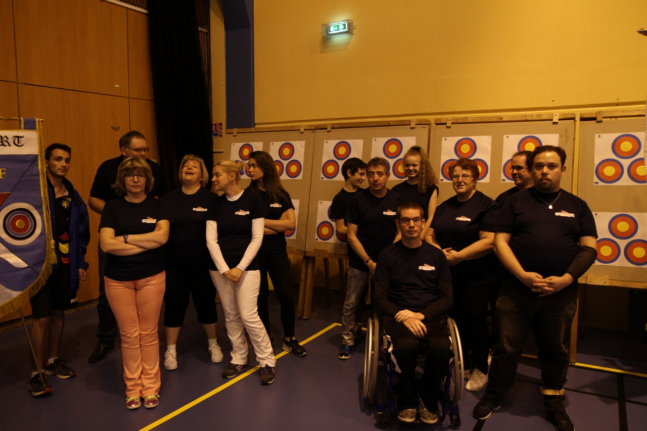 Les archers de la savoureuse au 24H internationales de Belfort 2016.